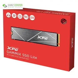 اس اس دی اینترنال ایکس پی جی GAMMIX S50 LITE PCIe Gen4x4 M.2 2280 1TBXPG GAMMIX S50 LITE PCIe Gen4x4 M.2 2280 Internal SSD Drive 1TB