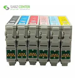 کارتریج مدل اپسون مدل T081 بسته 6 عددیEpson T081 Package For 1410 Cartridge