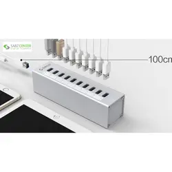 هاب ده پورت اوریکو A3H10-V1Orico A3H10-V1 10 Ports Hub