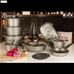 سرویس پخت و پز 25 پارچه بی.وی.کی مدل 713825