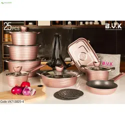 سرویس پخت و پز 25 پارچه بی.وی.کی مدل 713825