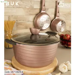 سرویس پخت و پز 25 پارچه بی.وی.کی مدل 713825