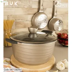 سرویس پخت و پز 25 پارچه بی.وی.کی مدل 713825