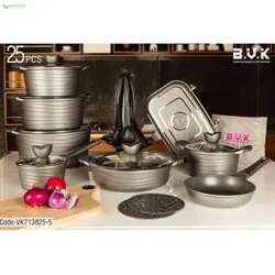 سرویس پخت و پز 25 پارچه بی.وی.کی مدل 713825