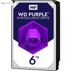 هارددیسک اینترنال وسترن دیجیتال Purple WD60PURX ظرفیت6Western Digital Purple WD60PURX Internal Hard Drive 6TB