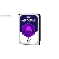 هارددیسک اینترنال وسترن دیجیتال Purple WD60PURX ظرفیت6Western Digital Purple WD60PURX Internal Hard Drive 6TB