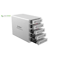 باکس 5 سینی هارد اوریکو مدل 3559SUSJ3 ORICO 3559SUSJ3 5-Bay HDD Enclosure