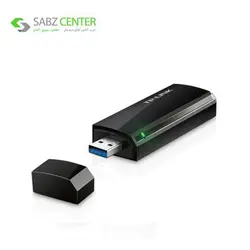 کارت شبکه USB بی‌سیم و دوباند تی‌پی-لبنک مدل Archer T4U AC1200 TP-LINK Archer T4U AC1200 Wireless Dual Band USB Adapter