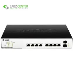 سوییچ 10 پورت دی-لینک مدل DGS-1100-10MP D-Link DGS-1100-10MP 10-Port Switch