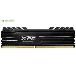 رم دسکتاپ DDR4 تک کاناله 2800 مگاهرتز CL16 ای دیتا مدل XPG GAMMIX D10 ظرفیت 16 گیگابایتADATA XPG GAMMIX D10 DDR4 2800MHz CL16 Single Channel Desktop RAM - 16GB