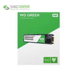 اس اس دی اینترنال وسترن دیجیتال GREEN WDS240G2G0B 240GBWestern Digital GREEN WDS240G2G0B Internal SSD Drive - 240GB