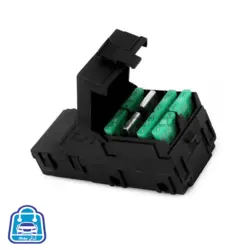 جعبه فیوز کالسکه ای قدیم 4 فیوز چکاد