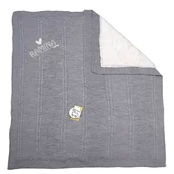 پتو بافتنی نوزاد طرح دار نیپرلند Nipper Land