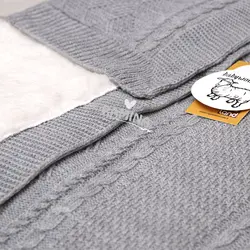 پتو بافتنی نوزاد طرح دار نیپرلند Nipper Land