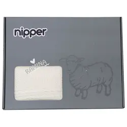 پتو بافتنی نوزاد طرح دار نیپرلند Nipper Land