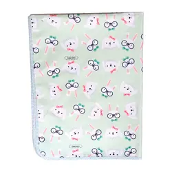 زیرانداز تعویض نوزاد مخمل سایز کوچک cute baby - فروشگاه سیسمونی نوزاد رامینا