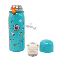 فلاسک بچه گانه 500 میل طرح خرگوش - فروشگاه سیسمونی نوزاد رامینا