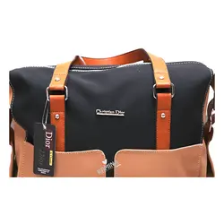 ساک لوازم مادر طرح چرم دیور Dior - فروشگاه سیسمونی نوزاد رامینا