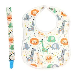 ست پیشبند و بند پستانک نوزاد دولانو Dolano - فروشگاه سیسمونی نوزاد رامینا