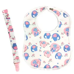 ست پیشبند و بند پستانک نوزاد دولانو Dolano - فروشگاه سیسمونی نوزاد رامینا