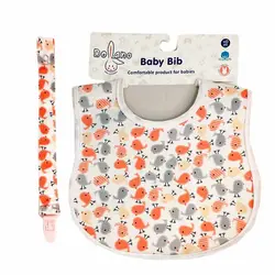 ست پیشبند و بند پستانک نوزاد دولانو Dolano - فروشگاه سیسمونی نوزاد رامینا