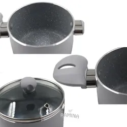 ست قابلمه و ماهیتابه کودک هرا Hera - فروشگاه سیسمونی نوزاد رامینا