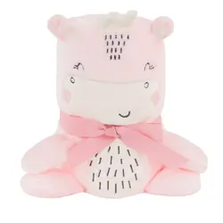 پتو عروسکی نوزاد سه بعدی دخترانه اسب آبی کیکا بو Kikka boo