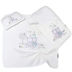 رختخواب سه تکه طرح خرس های دوقلو بیبی لایک Baby Like - فروشگاه سیسمونی نوزاد رامینا