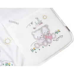 رختخواب سه تکه طرح خرس های دوقلو بیبی لایک Baby Like - فروشگاه سیسمونی نوزاد رامینا