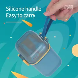 ظرف ذخیره شیرخشک 480 میل با پیمانه طرح فضایی Jiayi - فروشگاه سیسمونی نوزاد رامینا