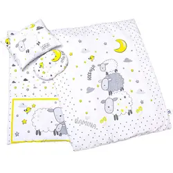 ست رختخواب نوزادی 4 تکه طرح گوسفند چیکو Chicco