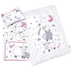ست رختخواب نوزادی 4 تکه طرح گوسفند چیکو Chicco