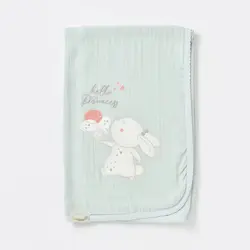 پتوی طرح دار نوزاد بایو ارگانیک bio organic - فروشگاه سیسمونی نوزاد رامینا