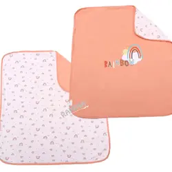 ست لباس بیمارستانی 10 تکه نوزاد طرح رنگین کمان بایو ارگانیک bio organic - فروشگاه سیسمونی نوزاد رامینا