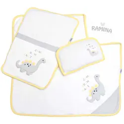 رختخواب سه تکه مسافرتی نوزاد طرح دایناسور گایه Gaye