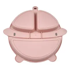 بشقاب چند قسمتی کودک با قاشق و چنگال Spaceship - فروشگاه سیسمونی نوزاد رامینا