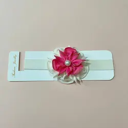 هدبند نوزادی دخترانه طرح شکوفه سرگل Sargol - فروشگاه سیسمونی نوزاد رامینا