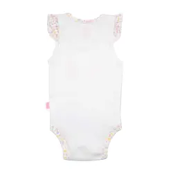 زیر دکمه دار رکابی نوزاد دخترانه طرح خرگوش ناقلا پاریز Pariz - فروشگاه سیسمونی نوزاد رامینا