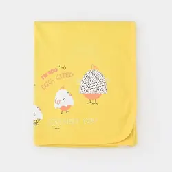 پتوی نخی چهار فصل نوزاد طرح جوجه بی بیبی Bi Baby - فروشگاه سیسمونی نوزاد رامینا