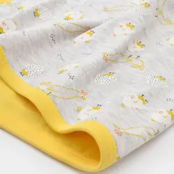 پتوی نخی چهار فصل نوزاد طرح جوجه بی بیبی Bi Baby - فروشگاه سیسمونی نوزاد رامینا