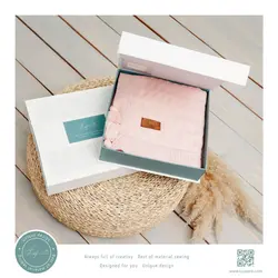 پتو بافت خزدار نوزادی لیزا Lisa - فروشگاه سیسمونی نوزاد رامینا