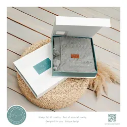 پتو بافت خزدار نوزادی لیزا Lisa - فروشگاه سیسمونی نوزاد رامینا