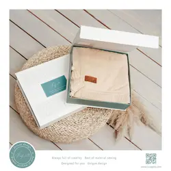 پتو بافت خزدار نوزادی لیزا Lisa - فروشگاه سیسمونی نوزاد رامینا