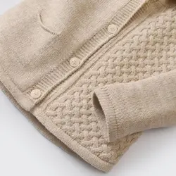 سویشرت بافتنی بچه گانه خزدار کرم بی بیبی Bi Baby - فروشگاه سیسمونی نوزاد رامینا