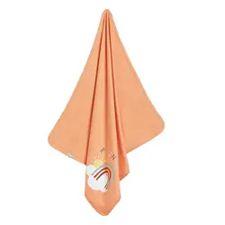 پتو نخی دو رو نوزادی طرح رنگین کمان بیو ارگانیک biorganic - فروشگاه سیسمونی نوزاد رامینا