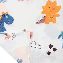 خشک کن دورپیچ چند کاره پسرانه موسلین بیبی فورلایف Baby4life - فروشگاه سیسمونی نوزاد رامینا