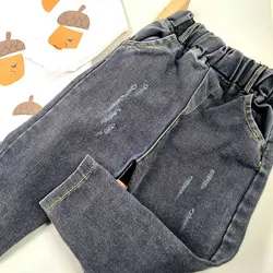 ست بلوز و شلوار جین بچه گانه طرح بلوط - فروشگاه سیسمونی نوزاد رامینا