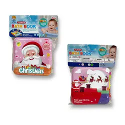 کتاب حمام کودک طرح خرچنگ و دایناسور Bath Book - فروشگاه سیسمونی نوزاد رامینا