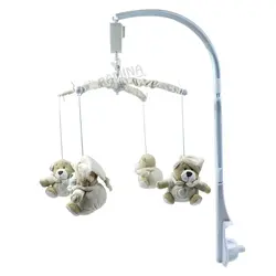 آویز تخت موزیکال طرح خرس سانوزی Sunnozy