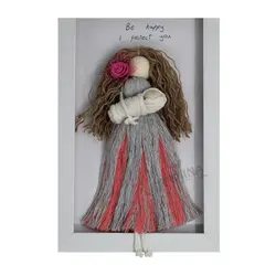 عروسک های مکرومه قابدار Happy